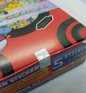 Pokemon Sticker & Card Album Collection + Pokemon Box (25 packs 25 Cards)