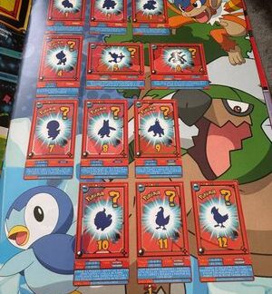 Pokemon Yellow Pokedex Sticker Abum