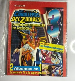 Saint Seiya Poseidon Sticker Album