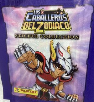 x40 Panini Saint Seiya Sticker Packs+ Sticker Album (200 Stickers) Asgard Camus