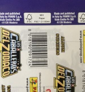 x50 Saint Seiya Sticker Packs (250 Stickers) Hades Panini
