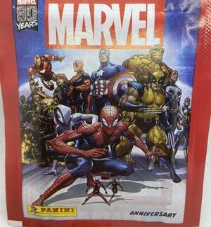 20 Panini Marvel 80th Year Anniversary Sticker Packs