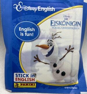 50 Panini Disney Frozen English Sticker Packs