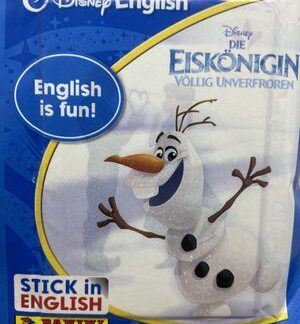 50 Panini Disney Frozen English Sticker Packs + Sticker Album