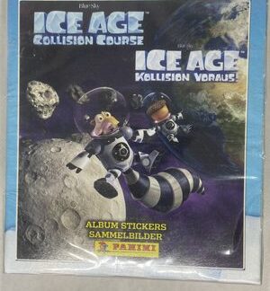 Panini Disney Ice Age "World Collision" Sticker Box