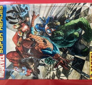 50 Panini Marvel Super Heroes Sticker Packs (200 Stickers 50 Cards)