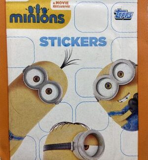 50 Topps Minions Sticker Packs