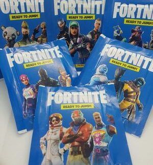 Panini Fortnite Ready To Jump! Sticker Album + 50 Sticker Packs ( 250 Stickers )