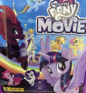 x50 Panini My Little Pony The Movie Sticker Packs (250 Stickers)