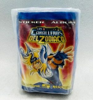 50 Navarrete Saint Seiya Sticker Packs
