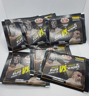 50 Panini AAA Blue Demon Jr Vs Wagner Wrestling Sticker Packs ( 250 Stickers )