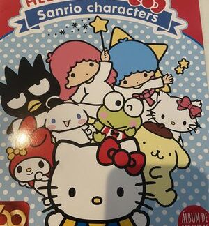 50 Panini Hello Kitty Sticker Packs + 1 Album (250 Stickers)