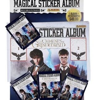 x50 Panini Harry Potter The Crimes of Grindelwald Sticker Packs (250 Stickers ) +1 Album